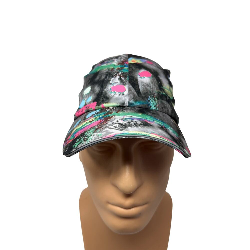 Rare Splatter Running Sports Gym Summer Paint Lululemon Hat Cap O/S